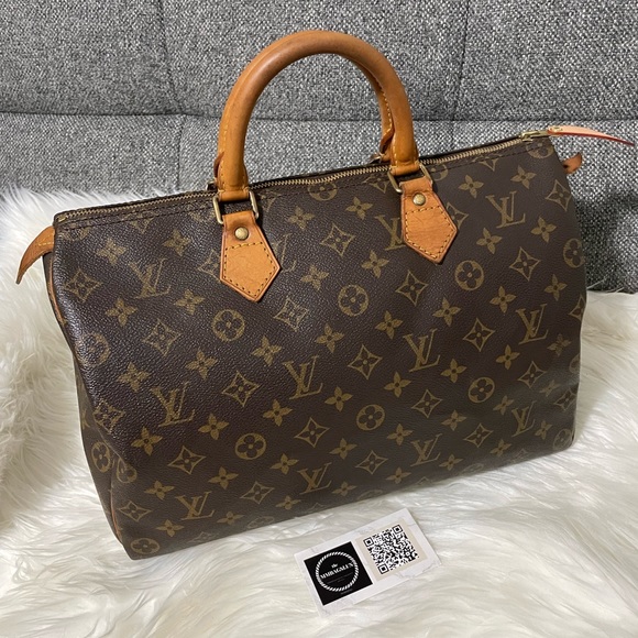 SOLD ON IG. LOUIS VUITTON SPEEDY 35 monogram - Picture 1 of 16
